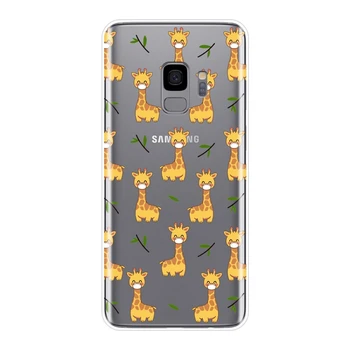 Rožinė Kiaulė, Šuo, Minkštas Galinis Dangtelis Skirtas Samsung Galaxy Note 9 8 5 4 Silikoninis Telefono Dėklas Samsung Galaxy S8 S9 Plus S5 S6 S7 Krašto