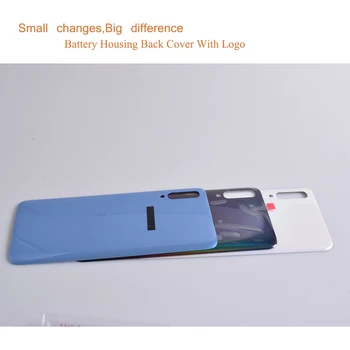 Samsung Galaxy A70 A705 A705F SM-A705FN/DS Būsto Galinį Dangtelį Atveju Galinis Baterijos dangtelis Važiuoklės Būsto Pakeitimo