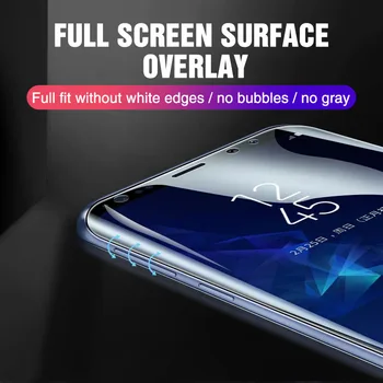 Samsung Galaxy J7 Neo Ultra Plonas Apsauginės Plėvelės HD Screen Protector for Samsung J7 Neo Hidrogelio Filmas J7 Neo