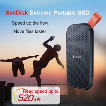 SanDisk-diskoteka duro externo vsd, dispositivo portátil de 1 tb, 480GB, Tipo portátil C, HD, 2T, para ordenador portátil