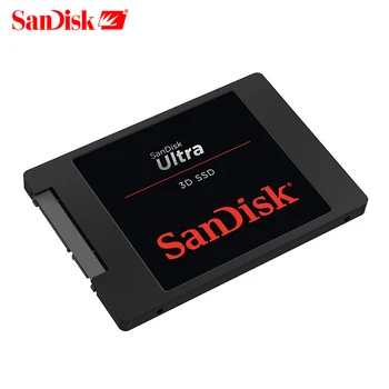 Sandisk Ultra 3D SSD 250GB 5000GB 1 TB 2TB Vidinio Kietojo Disko 560MB/s 2.5 colių SATA III HDD Kietasis Diskas Laptop
