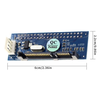 SATA IDE Adapteris 40 Pin IDE į SATA Jungtis, 3.5 HDD IDE Kietojo Disko Adapteris Keitiklis Su 7Pin-SATA Duomenų Kabelis