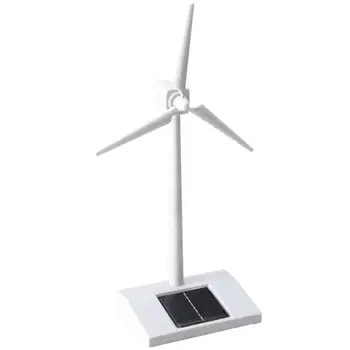 Saulės energija Varomas 3D vėjo malūnas Surinkto Modelio Švietimo Įdomus Žaislas Vaikams Vaikų Švietimo Modelio Priėmimo Žaislai Hobis, Statyba Blokai