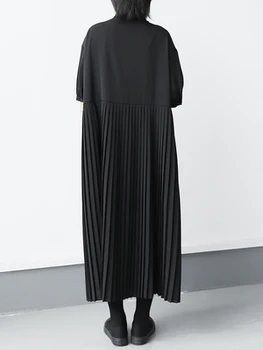 Self-made retro-clavichord plisuotos mažumų didelis sijonas sijonas sijonas sijonas sijonas sijonas sijonas su atvira-priekiniai