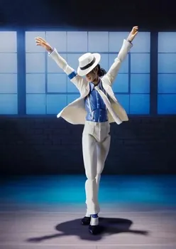 SHF Michael Jackson Pav Sklandžiai Baudžiamosios Moonwalk Anti-gravity Action Figure Modelis Žaislas, Lėlė Dovana