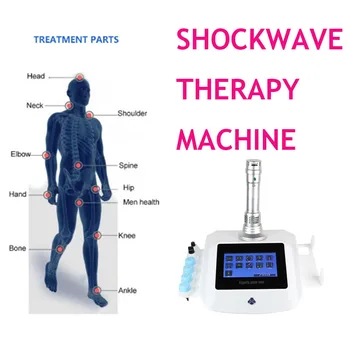 Shockwave Elektromagnetinio Extracorporeal Smūgio Banga Mašina ED Skausmo Organizmui Atsipalaiduoti Massager Fizinės Terapijos Įranga.