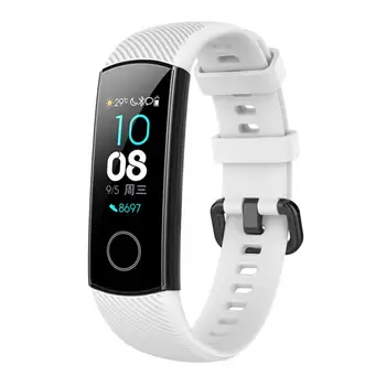 Silikono Dirželis Huawei Honor Band 5 Smart Žiūrėti Pakeitimo Sporto Apyrankės Apyrankės Už 