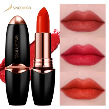 SINGERBIRD, Kad Iki Mada Moterims Matinis Lūpų dažai Lip Tint Lūpų Pen Vandeniui Ilgalaikis Lady Aukštos Kokybės Make Up Lūpų