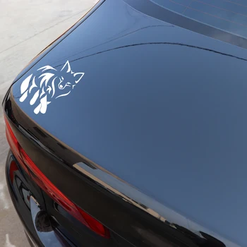 Sly Fox Lipdukas Apdailos Animacinių Filmų Automobilio Bagažo Skyriaus Pvc Auto Dalys Decal Kūrybos Saulės Vandeniui Pritaikoma Spalvų