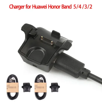 Smart Žiūrėti Įkroviklio Huawei Honor Band 5 4 3 2 Įkroviklis USB Įkrovimo Kabelis Lopšys Dokas Įkroviklio Hornor Apyrankė 2/3/4 Pro