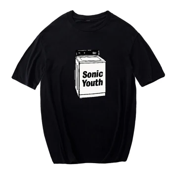 Sonic jaunimo roko grupė marškinėliai vyrams medvilnės Hop-klubo 