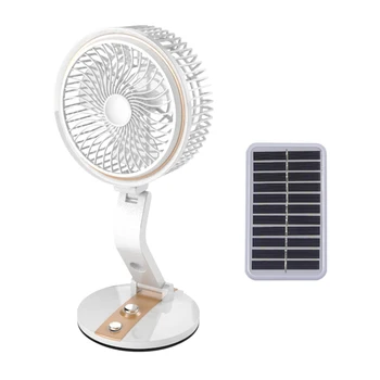 Stalas ir Stalo Mini Ventiliatorius su Įkrovimo Gali Saulės energija Varomas Įkrauti Asmens Aušinimo Ventiliatorius Home Office MOWA889