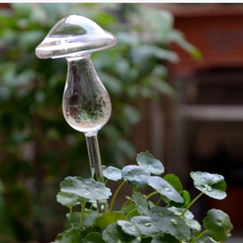 Stiklo Augalų Žiedų Vandens Tiektuvas Savarankiškai Laistymo Paukščių Dizaino Augalų Waterer Automatinis Savaiminis Laistymo Įrenginį, Stiklo Vandens Tiektuvas