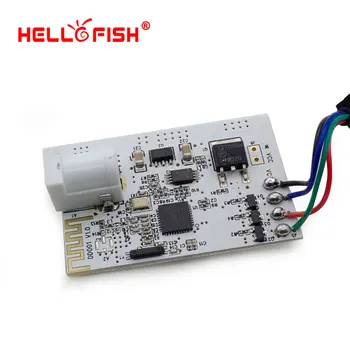 Sveiki Žuvų DC12V 6A Bluetooth RGB Valdiklis 3528 5050 LED Juostelės, Suderinamą su IOS 6.0 ir 