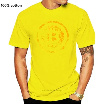 T Shirts Derliaus BTC Kriptografijos Valiuta Bitcoin Marškinėliai vyriški O-Kaklo, Trumpas Rankovėmis Tees Dizaineris Vyrų Juokinga Dizainu Medvilnė