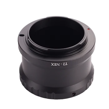 T2-NEX Artinimo Veidrodis Objektyvo Adapterio Žiedas Sony NEX E-Mount kameros pridėti T2/T mount objektyvas