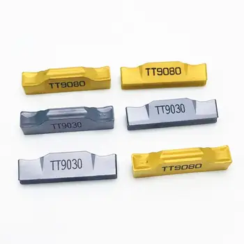 TDC4 TT9030 TDC4 TT9080 Aukštos kokybės karbido griovelį ašmenys 4MM staklių griovelį ašmenys CNC tekinimo griovelį dalys įrankis TDC4