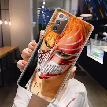 Telefono dėklas, skirtas Samsung Galaxy Note 10 20 Ultra 10 Lite Pastaba 8 9 10 Plius 20 5G Sunku VNT Padengti Japonų anime Bleach