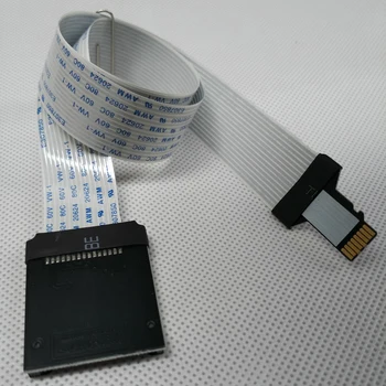 TF / Micro SD to SD Card prailginimo Laido Adapteris, Lankstus Extender MicroSD Su SD / SDHC / SDXC Kortelės ilgiklis