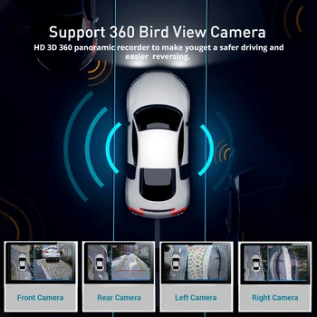 TIEBRO 2din Android10 Automobilio Radijo TOYOTA Fortuner Hilux 2007-Automobilių Pažangi Sistema, magnetofonas GPS Navigacija, DVD, DVR
