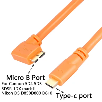 Tipas-c Micro B Skaitmeninis fotoaparatas kabelis 3.0 duomenų kabelį, skirtą 