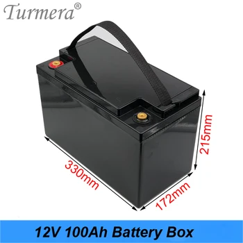 Turmera 12V 90Ah 100Ah 3.2 V Lifepo4 Baterija Ličio geležies fosfato baterijos, Saulės Energijos Sistemos, Nepertraukiamo Maitinimo šaltinis