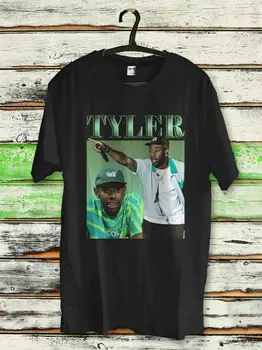 Tyler The Creator 90-ŲJŲ Retro Įkvėpė Senovinių Rap Muzika Vyrų Marškinėliai Dydis S 2Xl