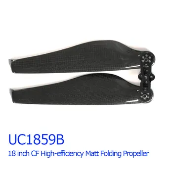 UC1859B 18 Colių Anglies Pluošto Sraigto 1 Pora UC-B serijos Didelio Efektyvumo Matt Lankstymo Irklas CW/CCW