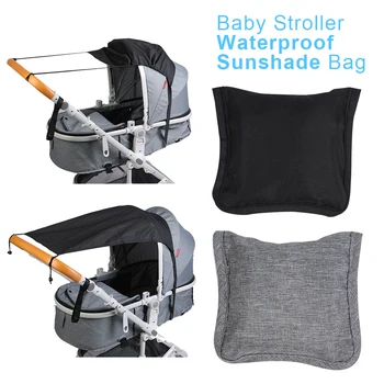 Universalus Kūdikio Vežimėlis Priedai Vėjo atsparus Vandeniui, UV Apsauga skėtį nuo saulės Padengti Vaikams Kūdikių Vežimėliai Automobilių Užklasinė Veikla