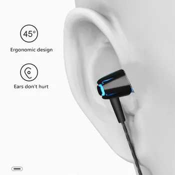 Universalus Laidines Ausines Triukšmo Panaikinimo Stereo In-Ear Ausinės Sporto, Muzikos Ausinės Xiaomi 