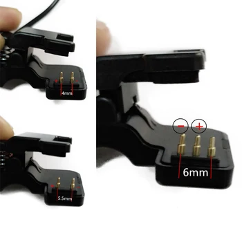 Universalus USB įkrovimo kabelis TW64 TW68 Smart žiūrėti kroviklis 2 pin 4mm 6mm 3pin Įrašą smart Apyrankę kroviklio Laidą