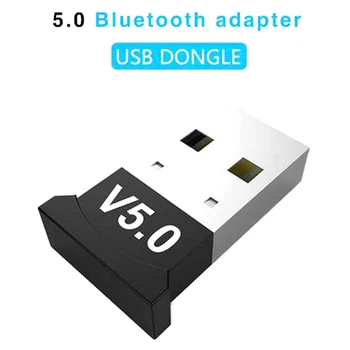 USB Bluetooth 5.0 Wireless Dongle Adapterį Adapteris 5.0 Nekilnojamojo PC Imtuvas, Stereo Imtuvas, Adapteris 