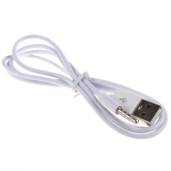 USB Kabelis, 3.5 mm Lizdas USB 2.0 Duomenų Sinchronizavimo Įkroviklis, Perkėlimo Audio Adapteris Kabelio Laidas 3.5 mm