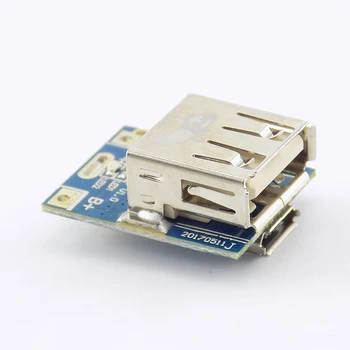 USB Maitinimo Modulis Li-Po, Li-ion Ličio 5V 1A Padidinti Žingsnis Iki Akumuliatoriaus Įkrovimo Apsaugos Valdybos LED Ekranas, 