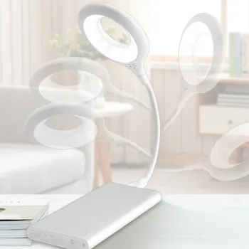 USB Stalo Lempa, Sulankstomas Nešiojamų LED Šviesos Nėra Mirgėjimo Minkšta Šviesa PC Lempos Studijų Skaitymo Šviesos Energijos Taupymo Akių Apsauga