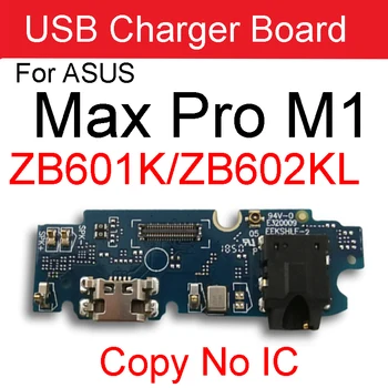 USB Įkroviklis Port Jungtis, Flex Kabelis Valdybos Modulis ASUS ZenFone Max Pro M1 ZB601KL ZB602KL Įkrovimo Lizdas Dokas Valdyba