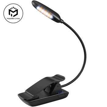 USB Įkrovimo Knygos Šviesa Įrašą Stalo Lempa Skaitymui Stalo Lempos Belaidžio Stalo Lempos Skaitymo Šviesos diodų (LED) Naktį Šviesos Nešiojamas Žibintas