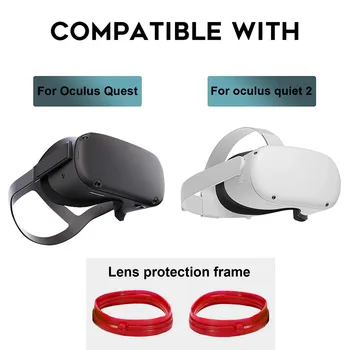 Už Oculus Quest 2 VR Magnetinio Akinių Anti-Blue Objektyvo Rėmas Greitai Išardyti Įrašą Objektyvo Apsauga Oculus Quest 2 Akiniai