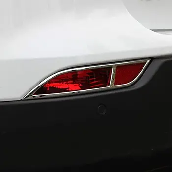Už Vauxhall Mokka X 2017 - 2019 M. ABS Chrome Priekiniai Rūko Žibintai Padengti Juosta 2 Gabalus