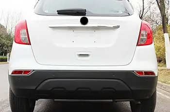 Už Vauxhall Mokka X 2017 - 2019 M. ABS Chrome Priekiniai Rūko Žibintai Padengti Juosta 2 Gabalus
