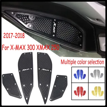 Už YAMAHA XMAX X-MAX 300 XMAX 250 2017-2018 motociklų XMAX Trinkelėmis XMAXCNC naujas pėdos padas Pedalo aliuminio lydinys