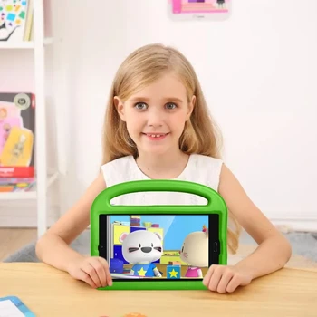 Vaikai atsparus smūgiams Tablet Atveju, Huawei MatePad T8 MediaPad T3 M3 8.0 colių Vaikų Silicio Apsauginis Dangtelis Su Ranka Turėtojas