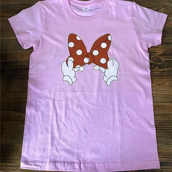 Vaikai Mergina T-Marškinėliai trumpomis Rankovėmis Vaikų Tees Baby Girl Viršūnių O-Kaklo Animacinių filmų Atsitiktinis Mergina T Shirts Vaikų Vasaros Drabužių