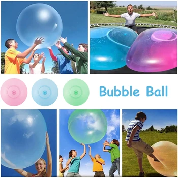 Vaikų Lauko Minkštas Oro, Vandens Pripildytas Bubble Ball Susprogdinti Balioną Žaislas Įdomus Šalis Žaidimo Puiki Dovanos Baseinas Priedai