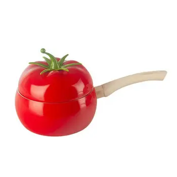 Vakarų visos Pomidorų Formos Keptuvėje，Puode Keptuvėje，Indukcinės Viryklės Raudona paprasta
