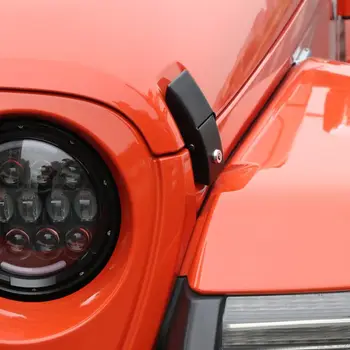 Variklio Gaubtų Kapoto Užraktas jeep Wrangler JK 2007-2017 Metalo su pagrindiniais Modelio Dizainas Kapoto Užraktas Wrangler Automobilių Gaubto Užraktas
