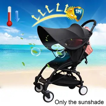 Vasaros vaikų Vežimėliai skėtį nuo saulės Padengti, Anti-UV Universal Shield Uodų Kūdikių Ju Priedai Visą Baldakimu
