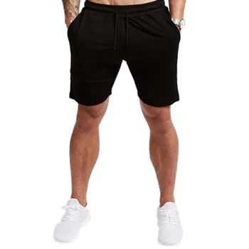 Vasarą Šortai Vyrams Mados Prekės ženklo Boardshorts Kvėpuojantis Vyrų Atsitiktinis Trumpas Patogiai Nuosėdos Fitneso Vyrų Kultūrizmo kelnės