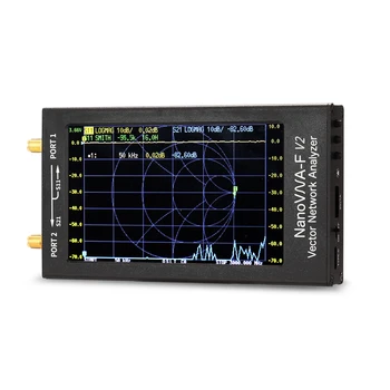 Vektoriaus Tinklo Analizatorius NanoVNA-F V2 4.3/3.2 Colių IPS LCD Ekranas Vektoriaus Tinklo Analizatorius S-A-A-2 Antenos Analyzer 
