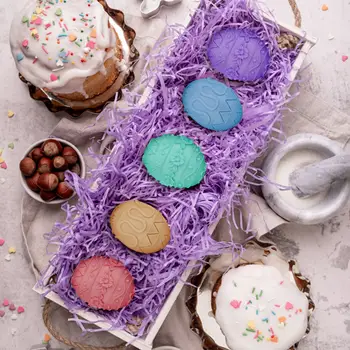 Velykų Kiaušinių, Šokolado liejimo Formos Silikono Torto Formos Bakeware Kepimo Skardą 
